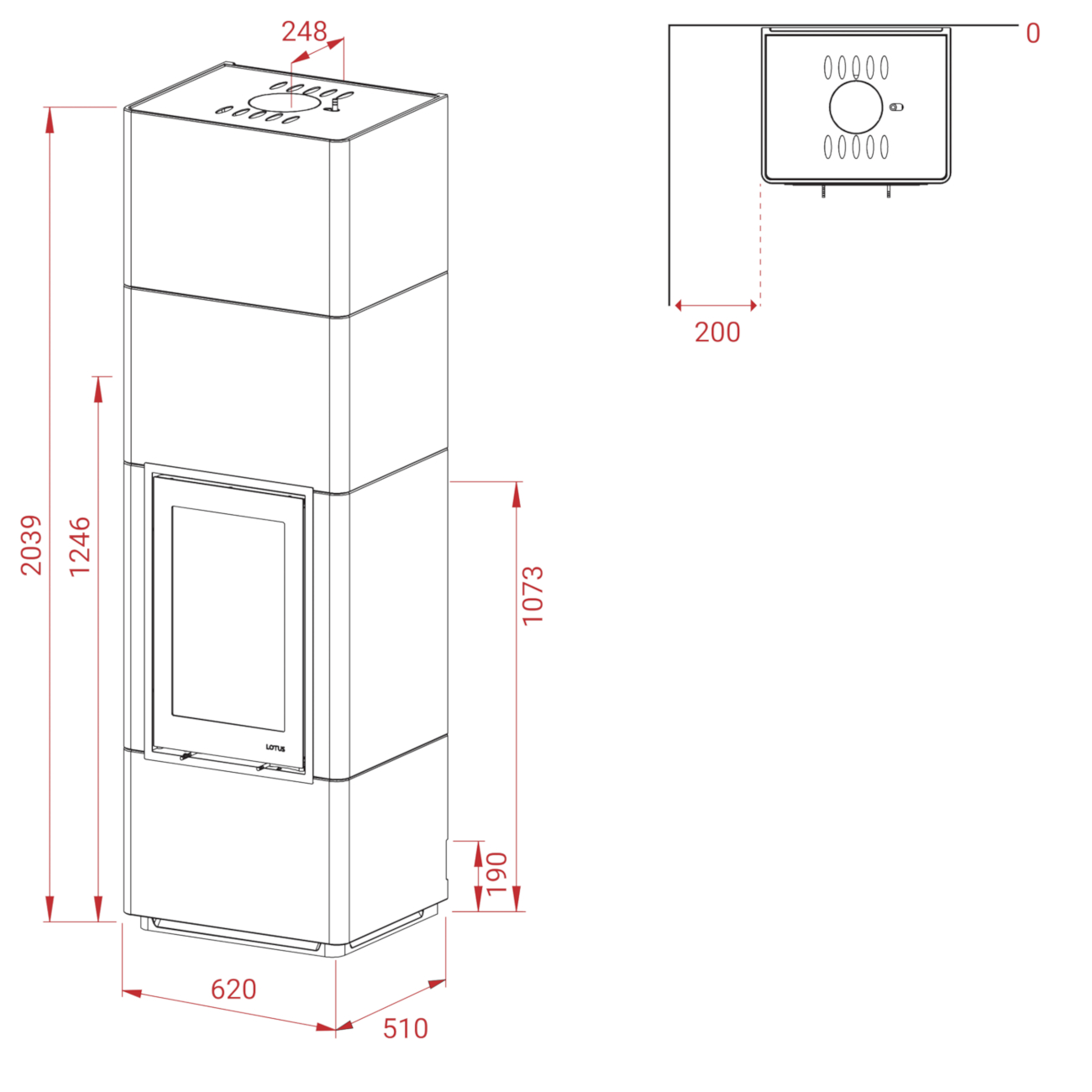 lotus_beto700PLUS_kaminbausatz_masse