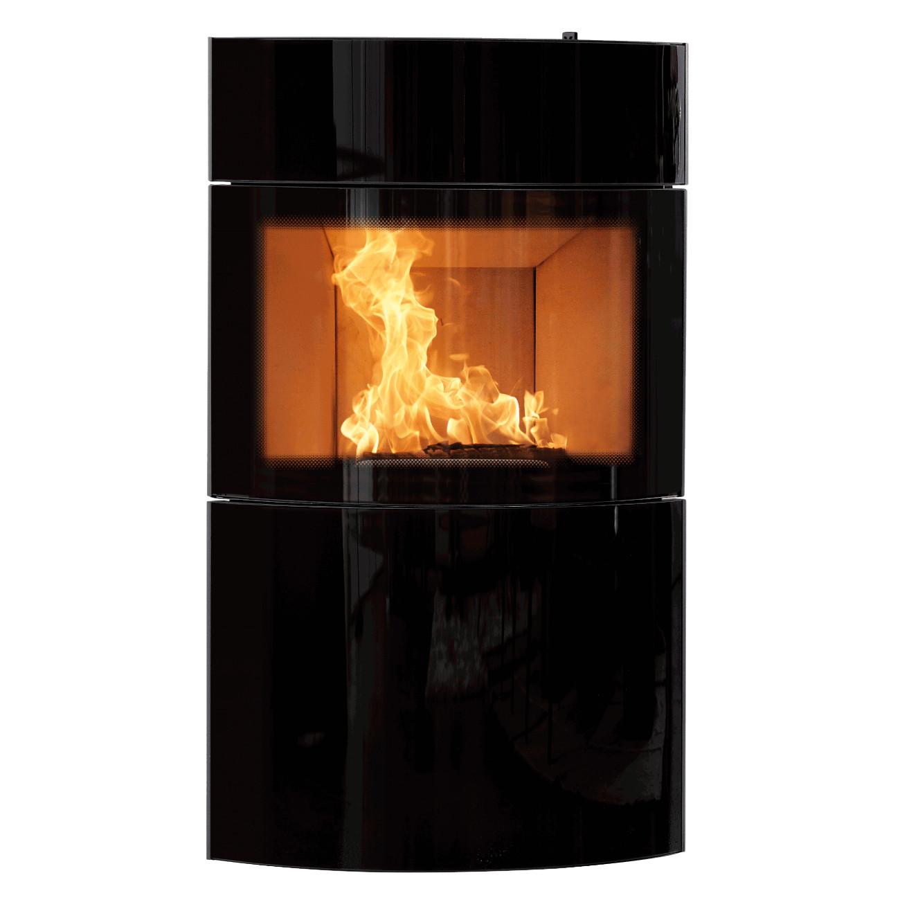 Fynn Xtra 2.0 Glas Schwarz Speicherofen 6kW RLU Fynn Xtra 2.0 Glas Schwarz Speicherofen 6kW RLU