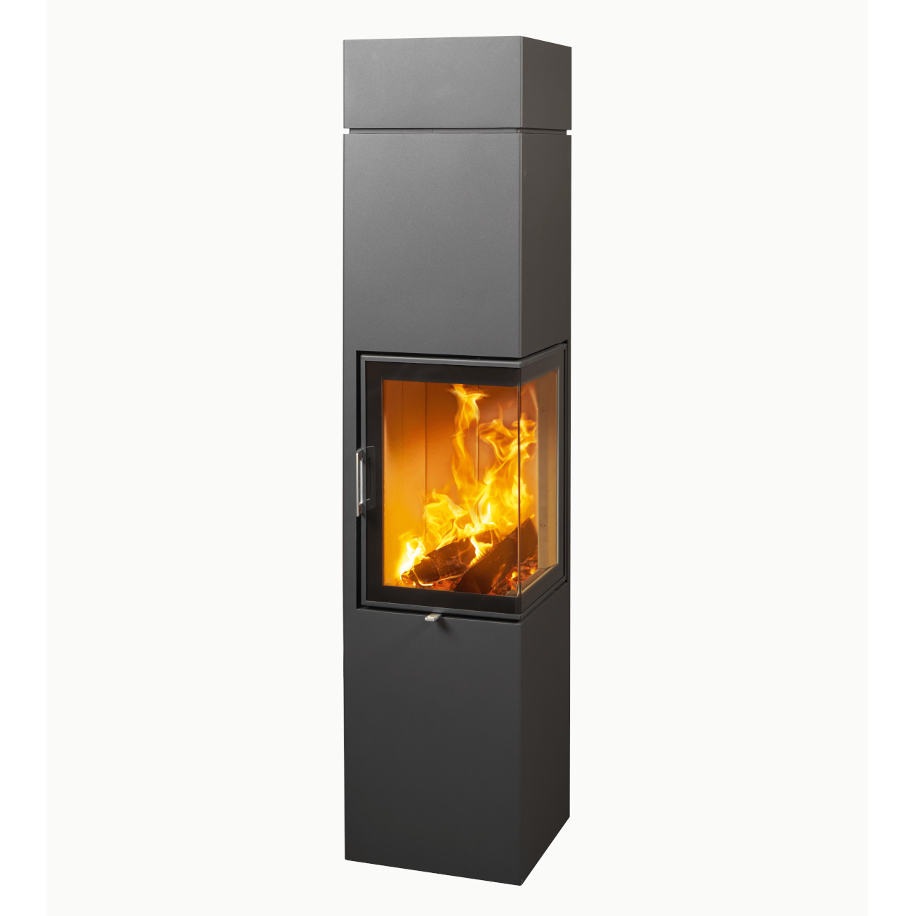Slim 4.0 Eck-Kaminofen Rechts 6,5 kW RLU