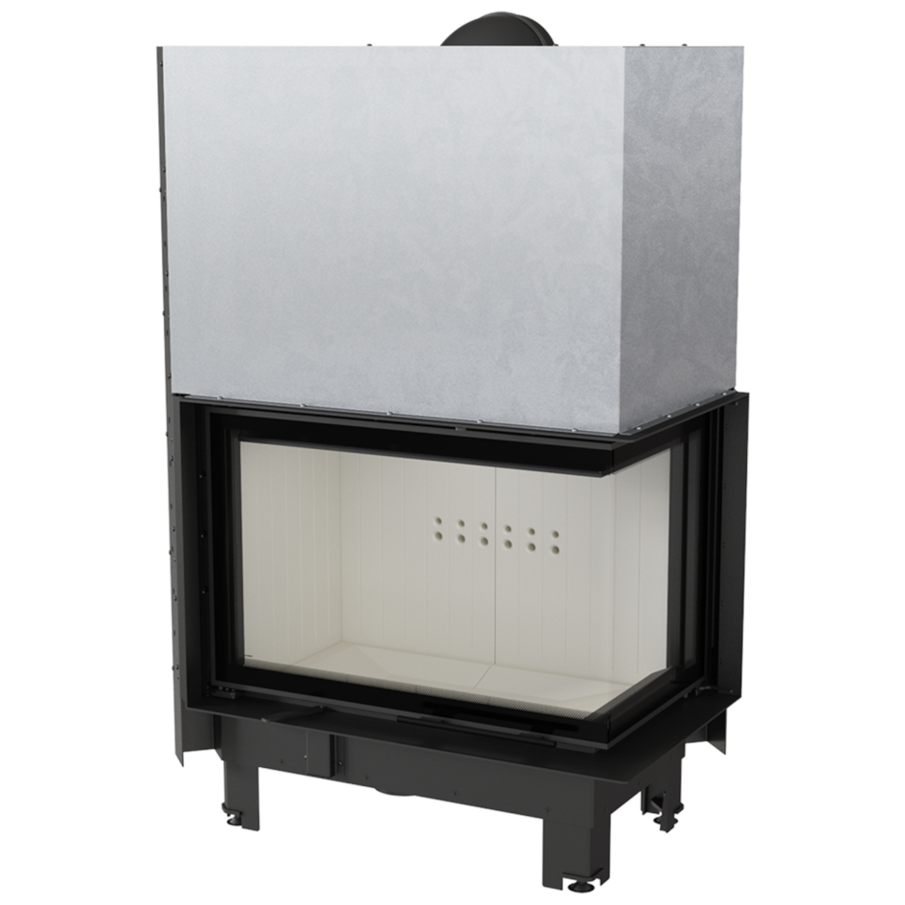 kratki_mba_g_rechts_tit MBA17 Warmluft-Kamineinsatz Rechtsverglast 17kW mit Hebetür