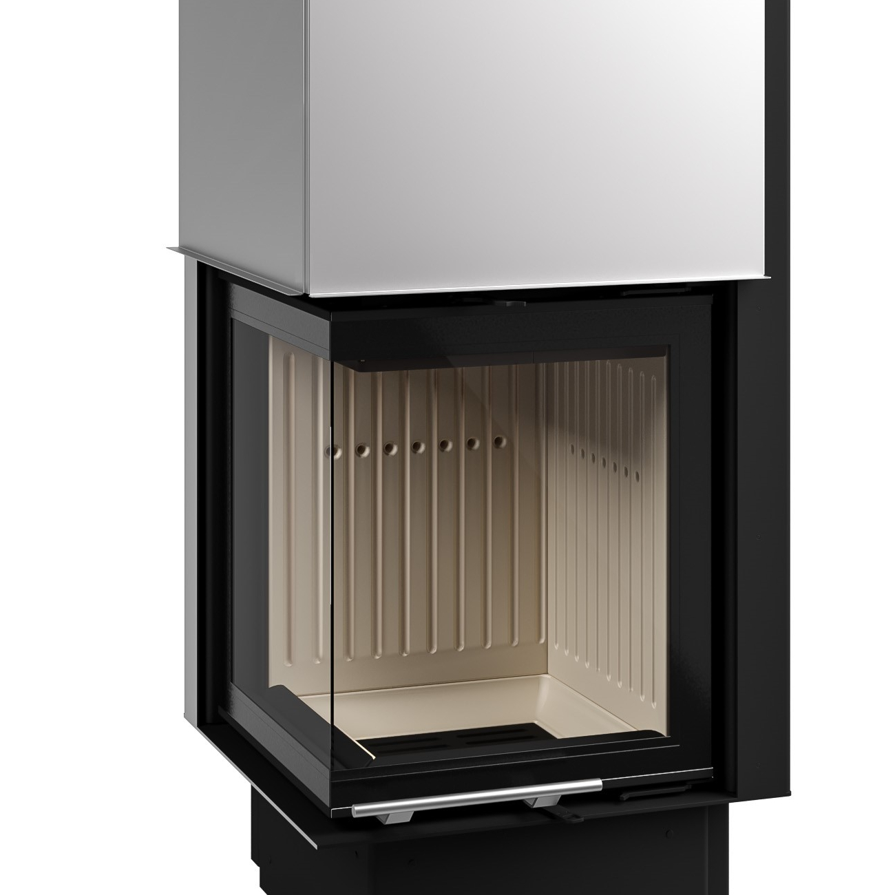 Kaminbausatz Imperial Smart 2LTH-S 7kW Eckkamin Links Hebetür Kaminbausatz Imperial Smart 2LTH-S 7kW Eckkamin Links Hebetür