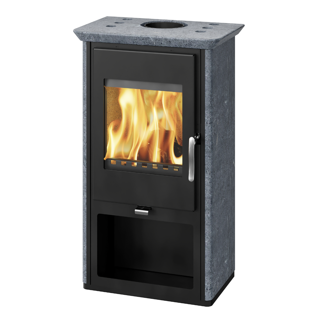 Odense Serpentino Stein Kaminofen 6kW Odense Serpentino Stein Kaminofen 6kW