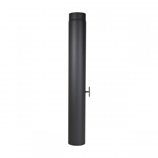 13-V100D-G-B1 Verlängerungsrohr Länge 1000 mm mit Drosselklappe - 150 mm Ø