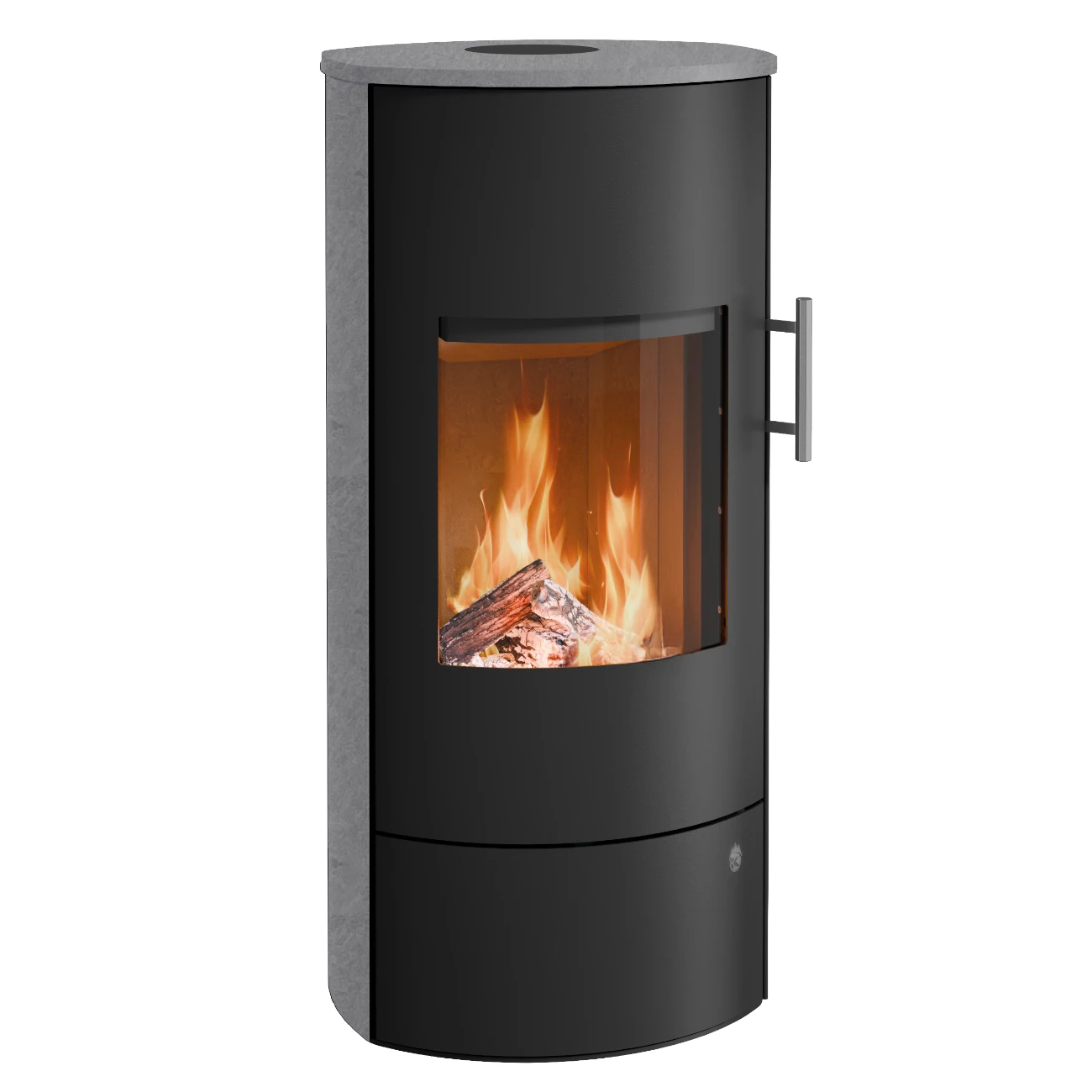 Gemini Serpentino Kaminofen Schwarz 6kW