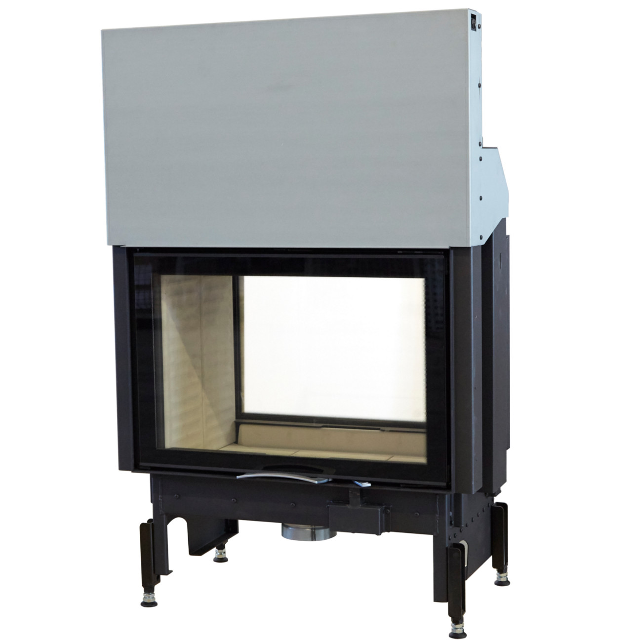 75x51SII-tit Tunnel Kamineinsatz 75x51SII 12kW Hebetür