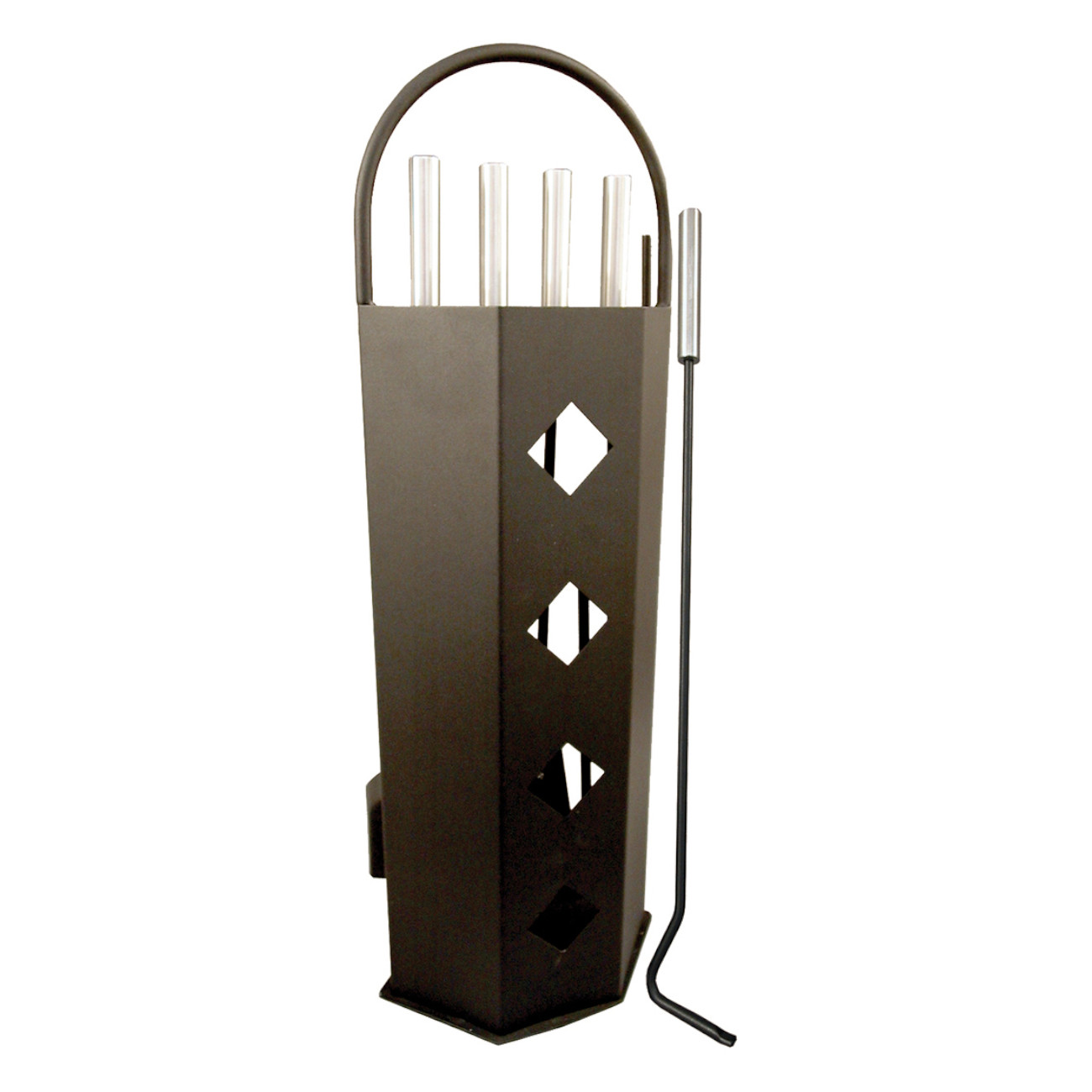kaminbesteck-HTT830-titel HTT830 Kaminbesteck Schwarz - 5 Teilig
