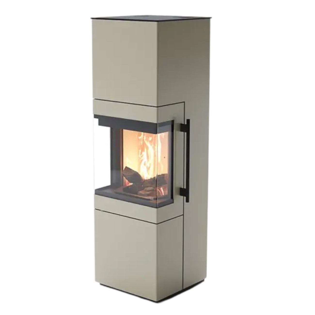 Tenno Champagner Panorama Kaminofen 6kW Tenno Champagner Panorama Kaminofen 6kW