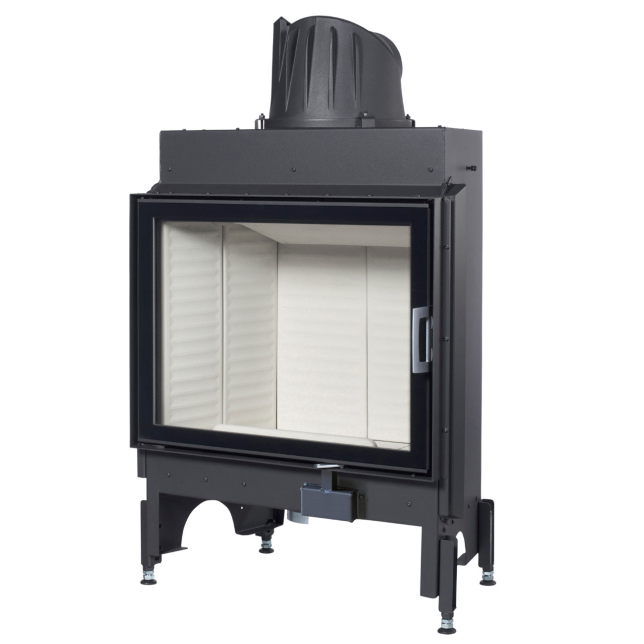75x57K-tit Kamineinsatz 75x57K 10kW gerade Scheibe DIBt