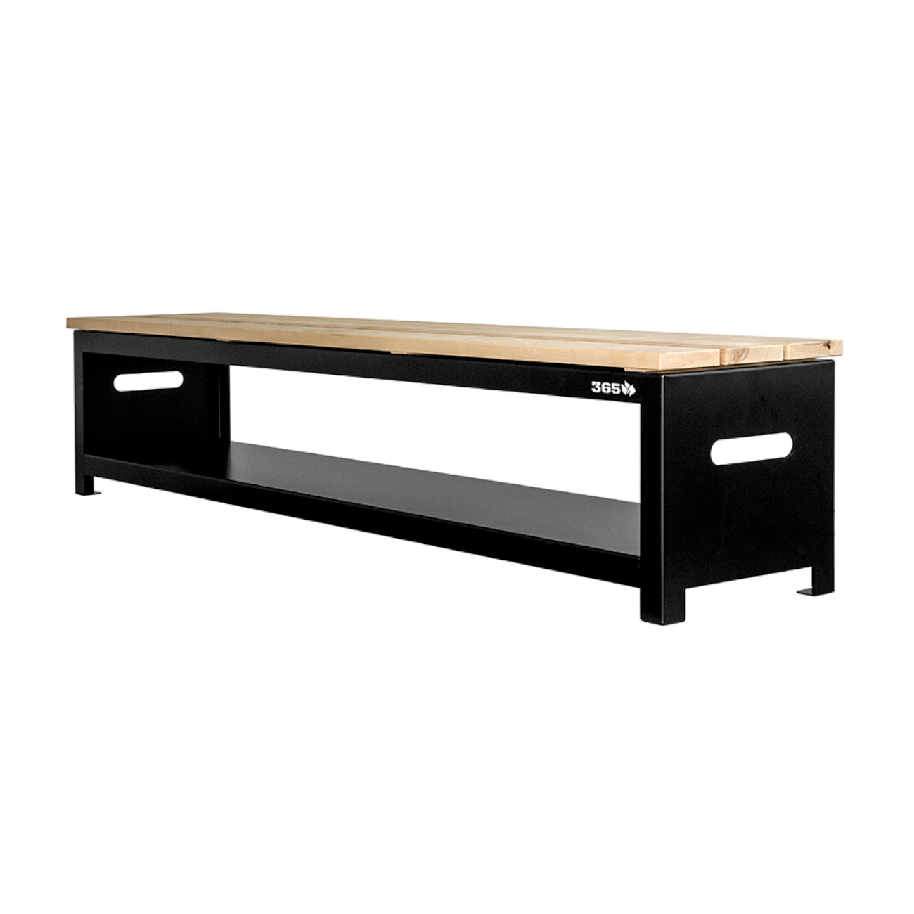 gartenbank-holzlager-180cm-schwarz-feuercampus365-web2