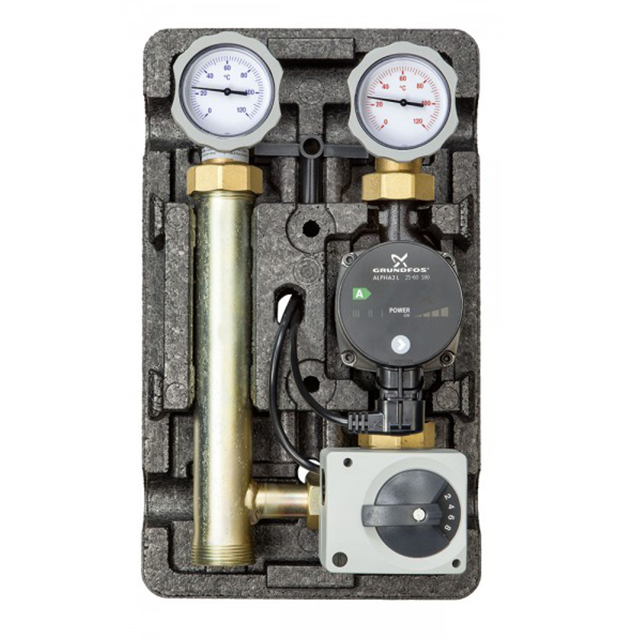 pumpengruppe-tmk-1 Mitsubishi Pumpengruppe MK 1 Edition 8 mit Hocheffizienz-Umwälzpumpe