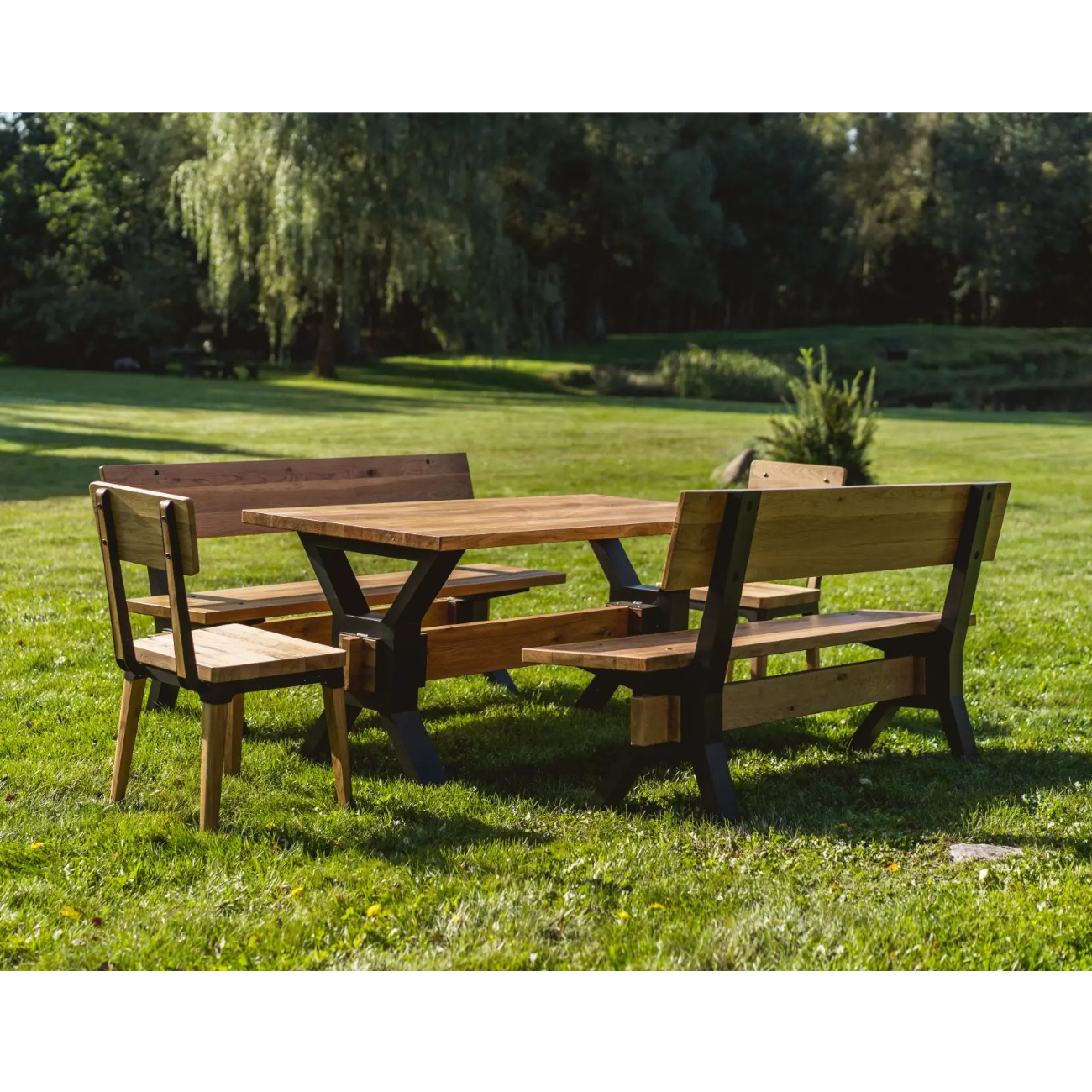 country-tisch-gartentisch-schwarz-set