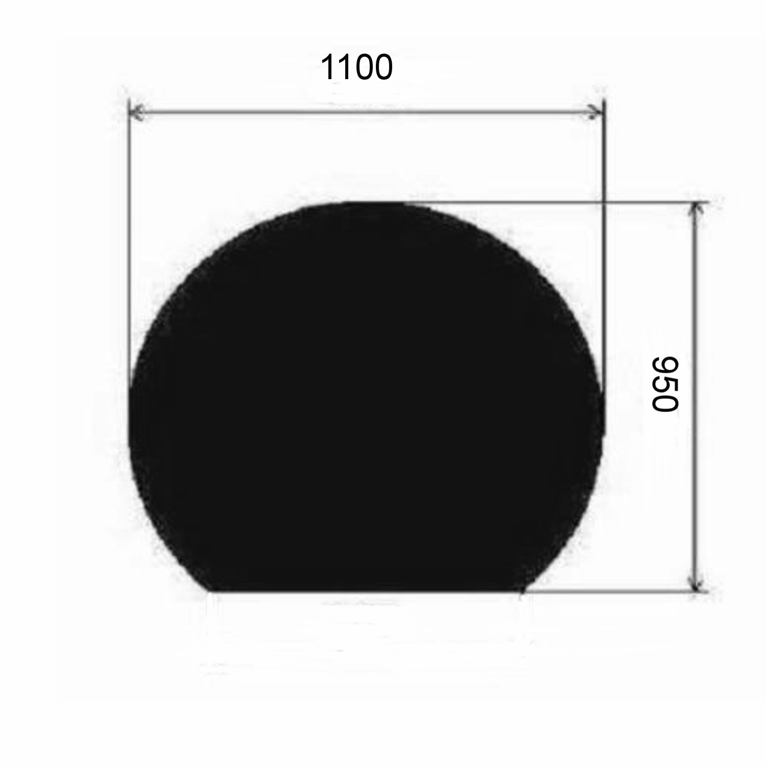 bodenplatte_kreisabschnitt_metall_schwarz Metallbodenplatte Kreisabschnitt 1100x950 mm