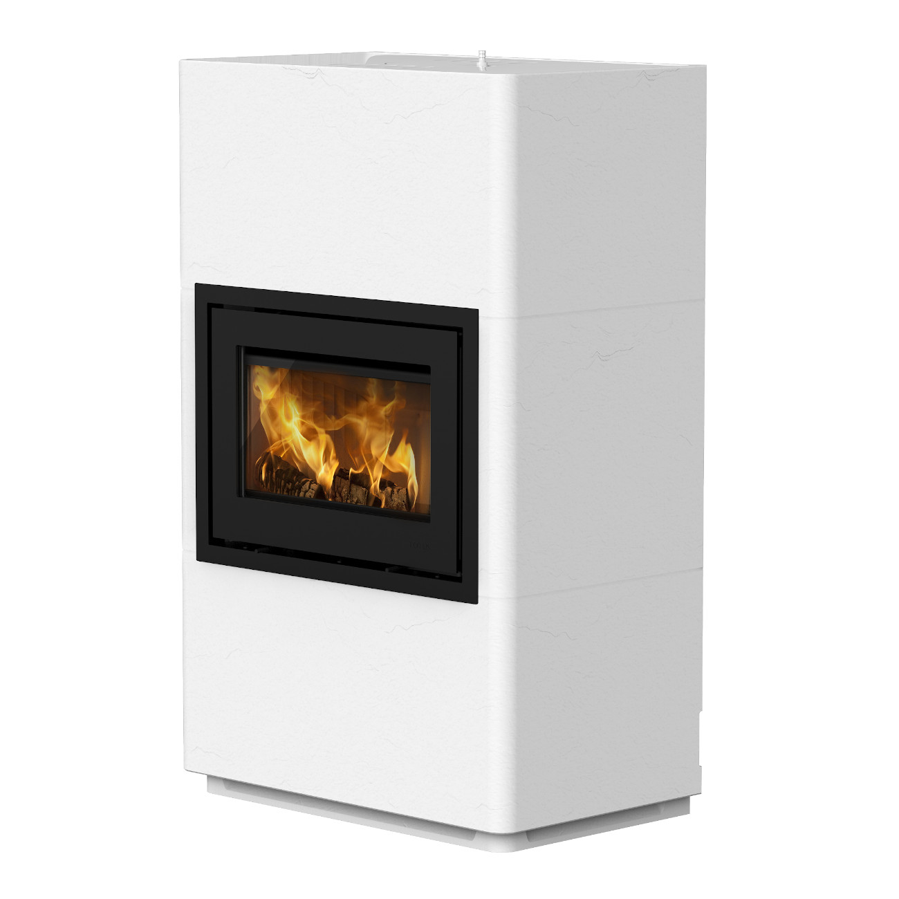 lotus_beto470_kaminbausatz_weiss_schwarze_tuer Beto 470 Beton Speicher-Kaminbausatz 6kW