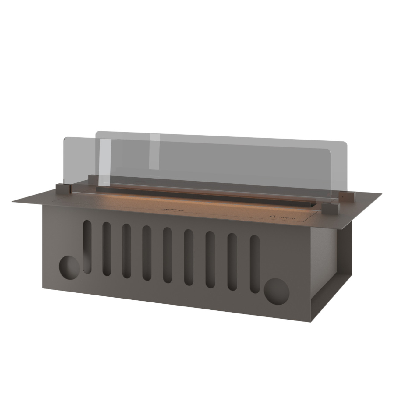 Invapo Insert 700 Optimyst® Beigegrau Wasserdampf Kamineinsatz