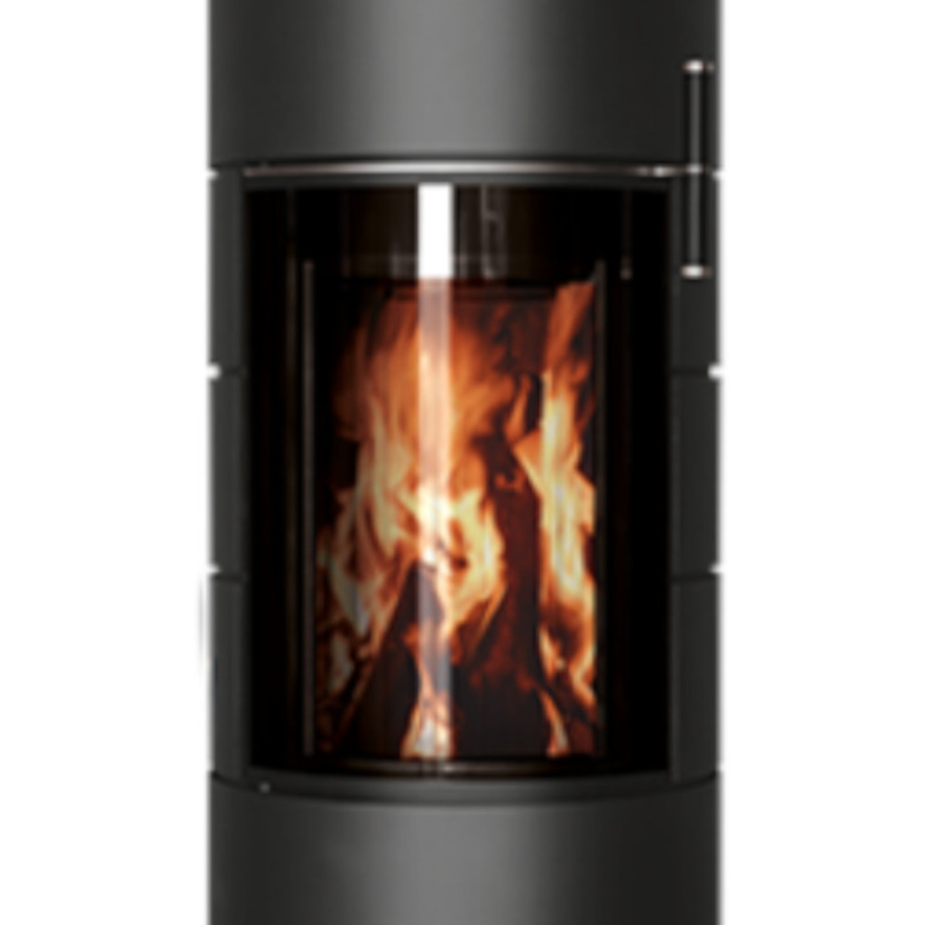 Titan Midi Schwarz Kaminofen 6KW RLU Titan Midi Schwarz Kaminofen 6KW RLU