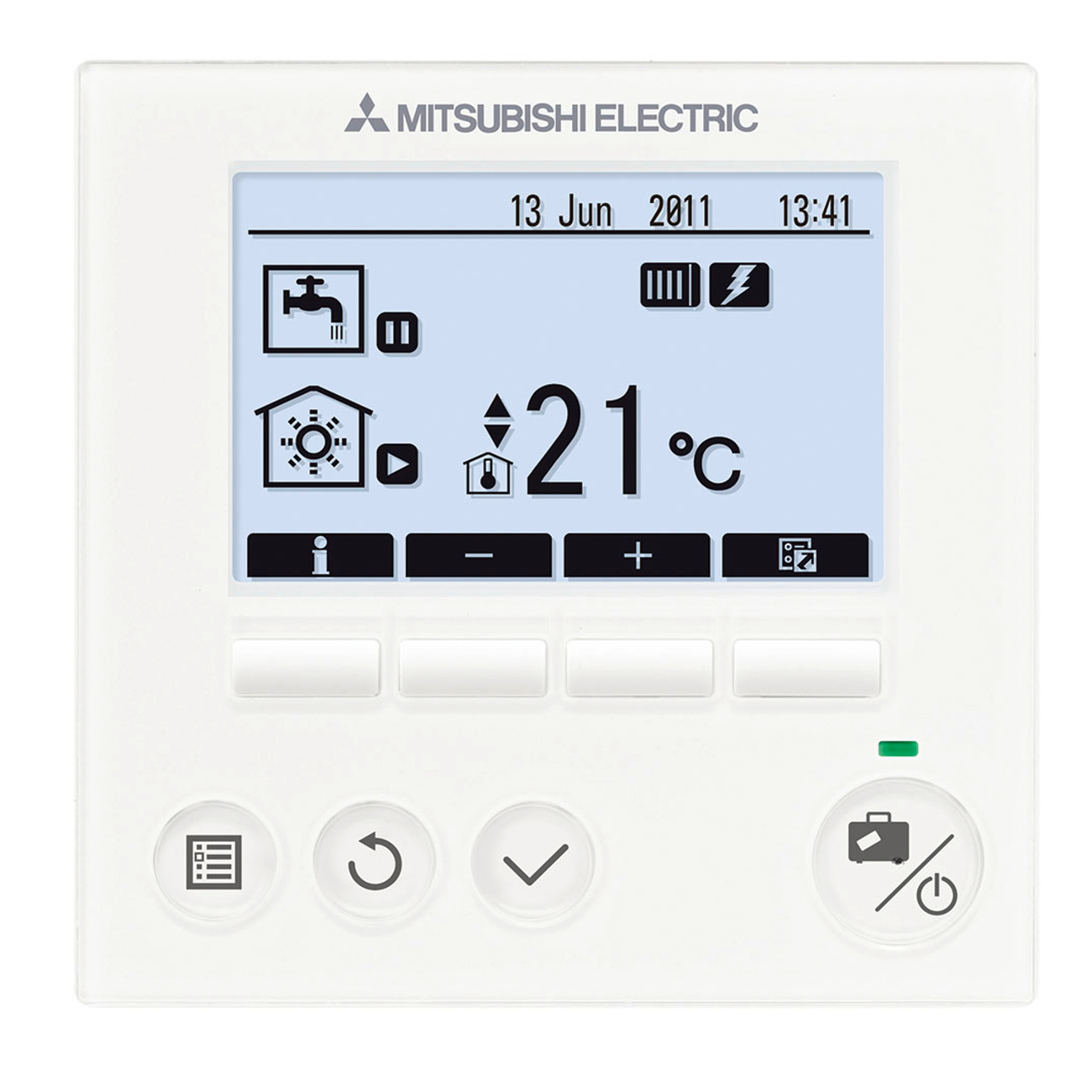 mitsubishi-hydromodul-anzeige