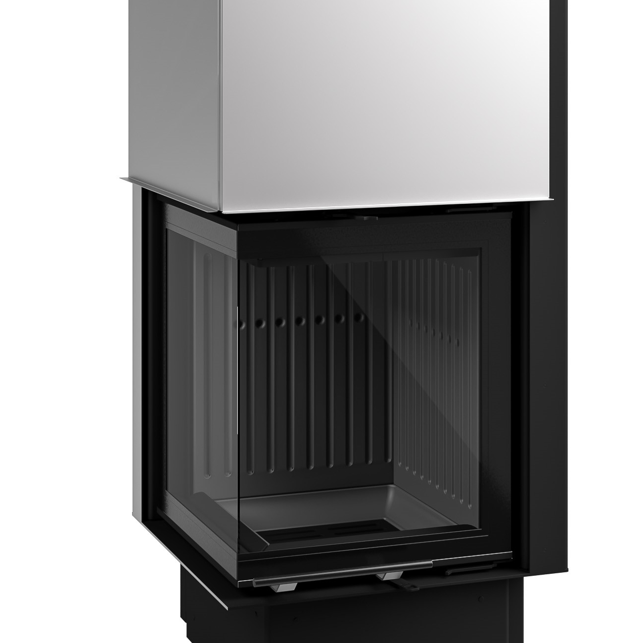 Kaminbausatz Imperial Smart 2LTH-S 7kW Eckkamin Links Hebetür