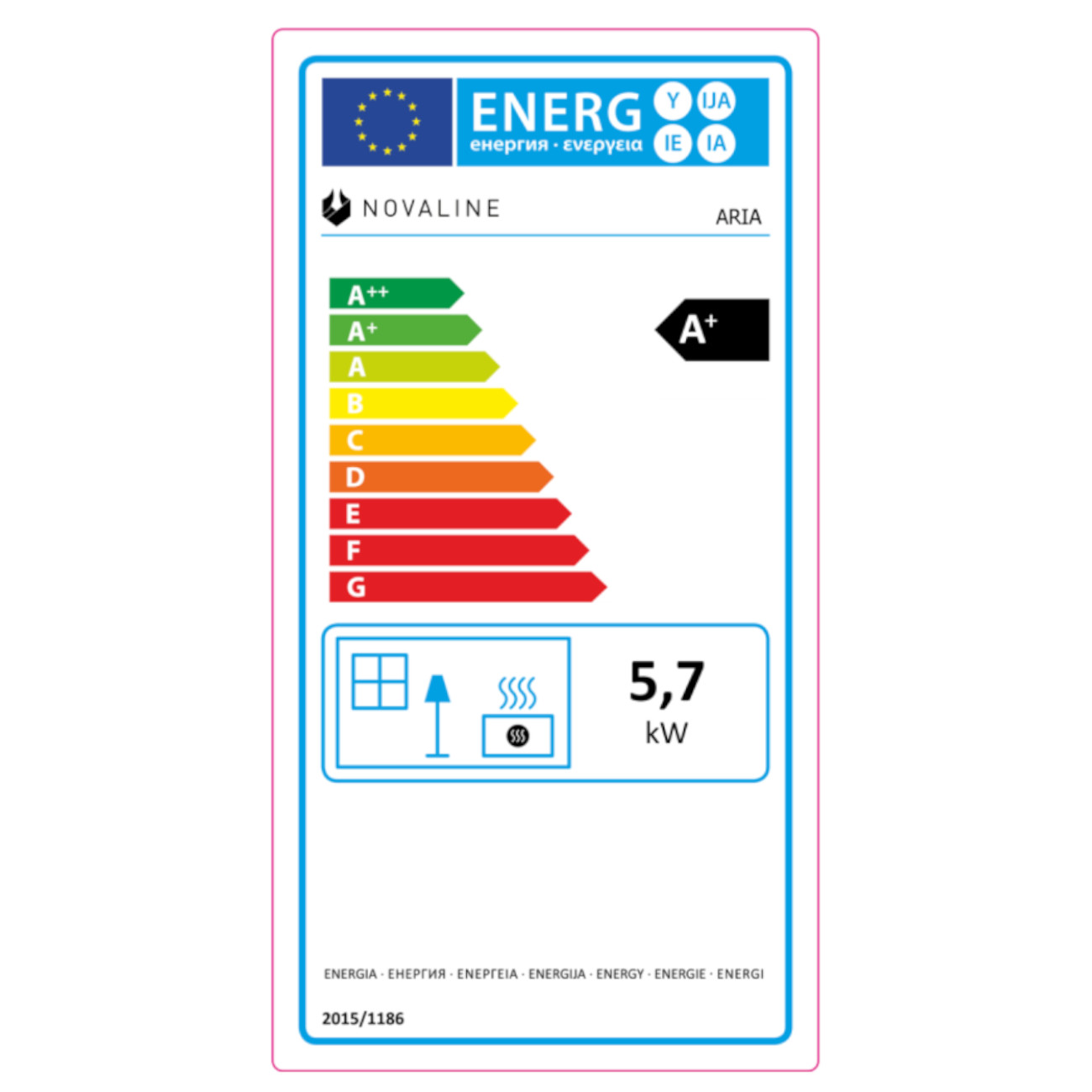 Aria Pura Kaminofen 6kW 360° Drehbar Aria Pura Kaminofen 6kW 360° Drehbar