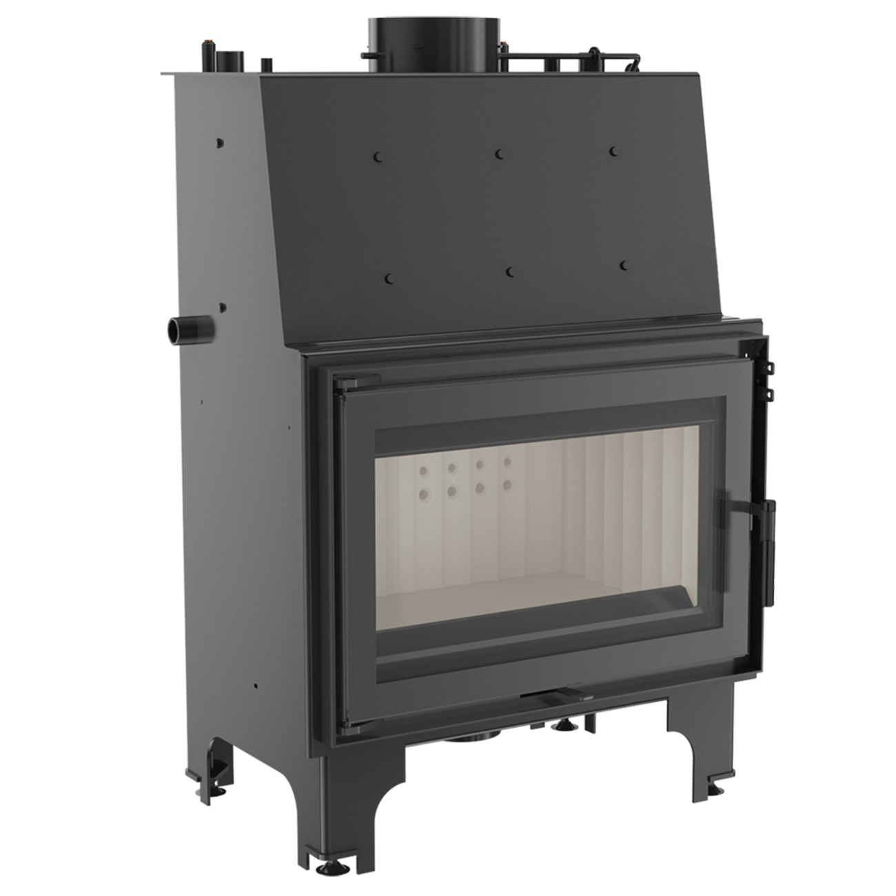 aquario_o_12_seite Aquario O12 Wasserführender-Kamineinsatz 12kW