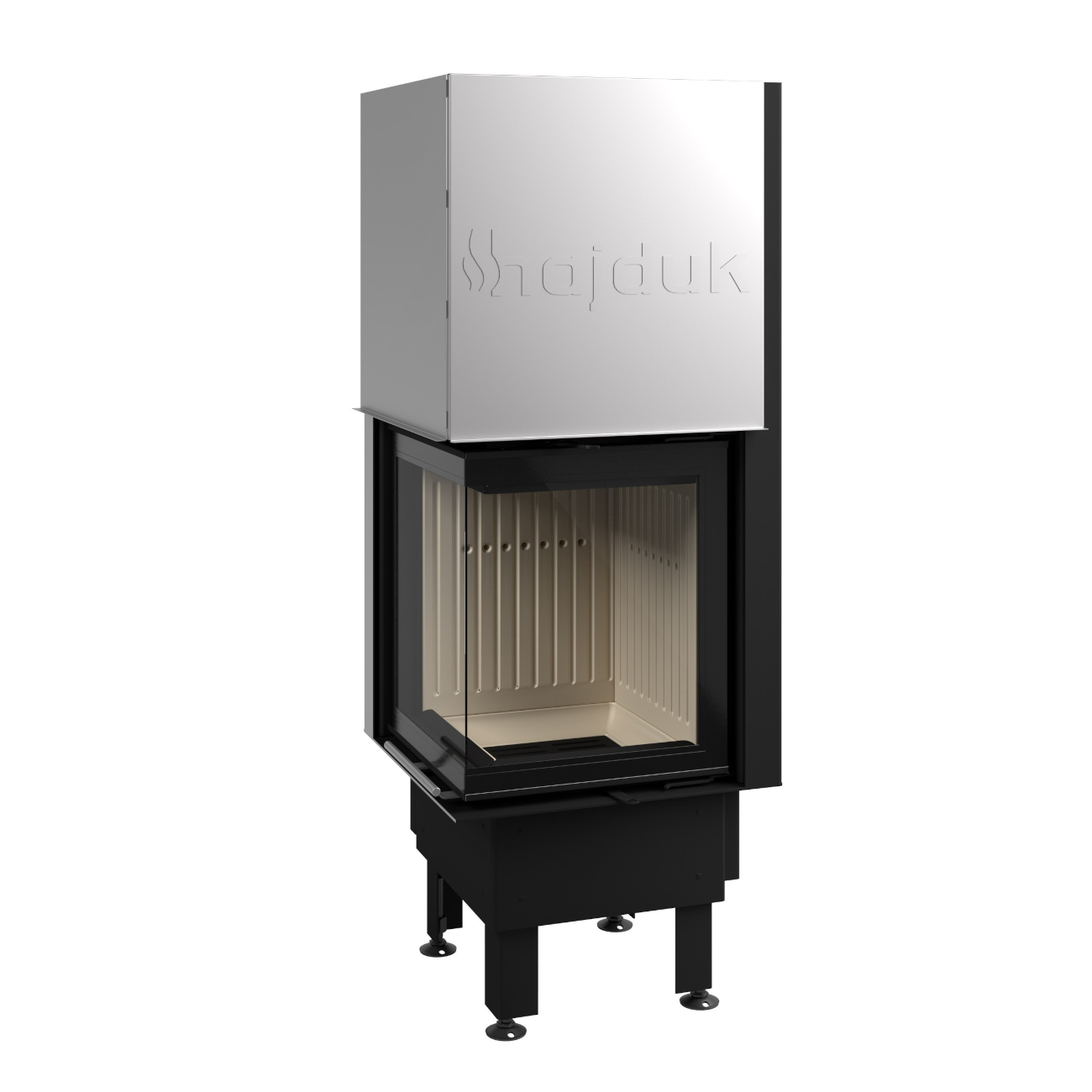 Smart 2PTH-S Eck Kamineinsatz 7kW Rahmenloser Hebetür Rechts Smart 2PTH-S Eck Kamineinsatz 7kW Rahmenloser Hebetür Rechts