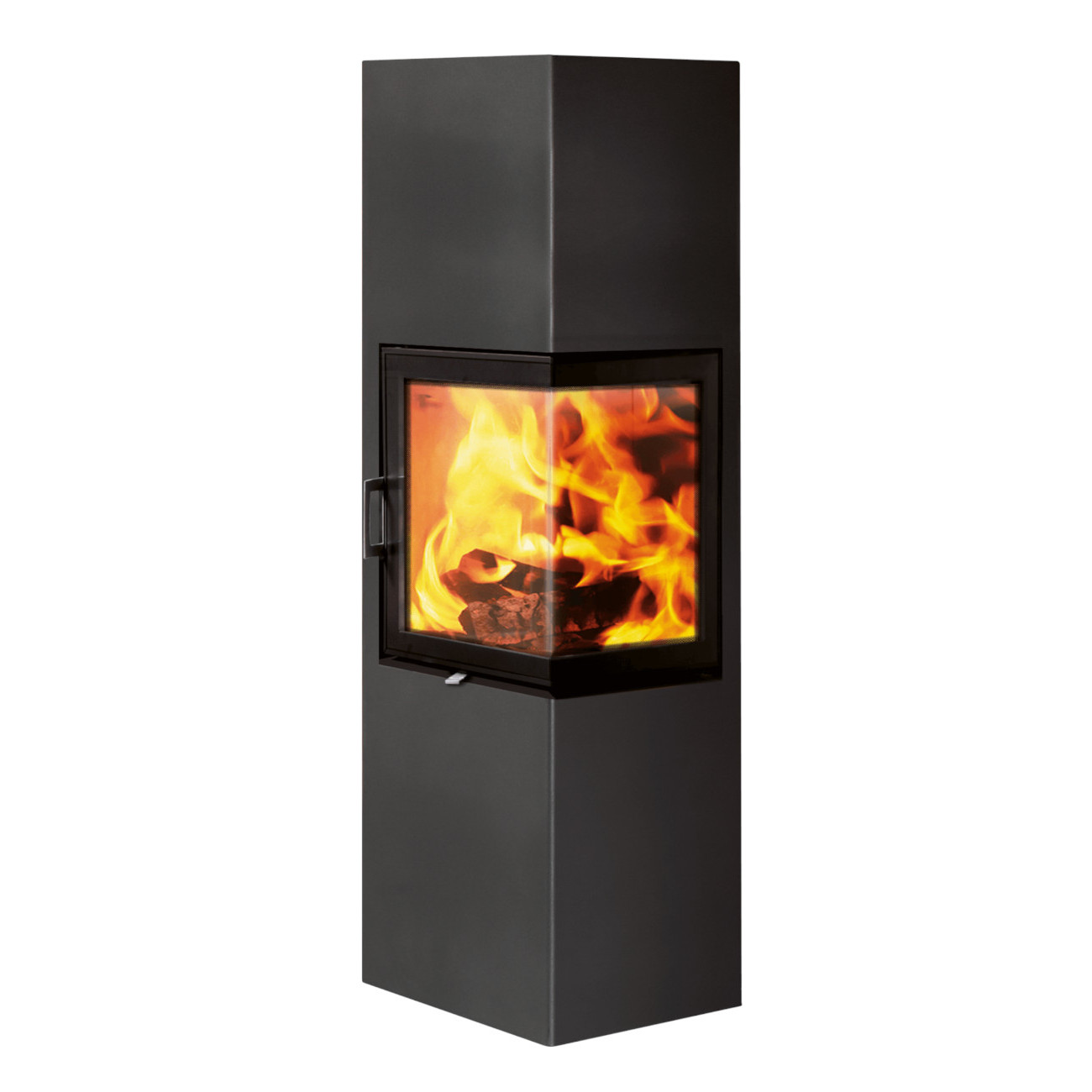 Slim 4.0 Eck-Kaminofen Rechts 6,5 kW RLU