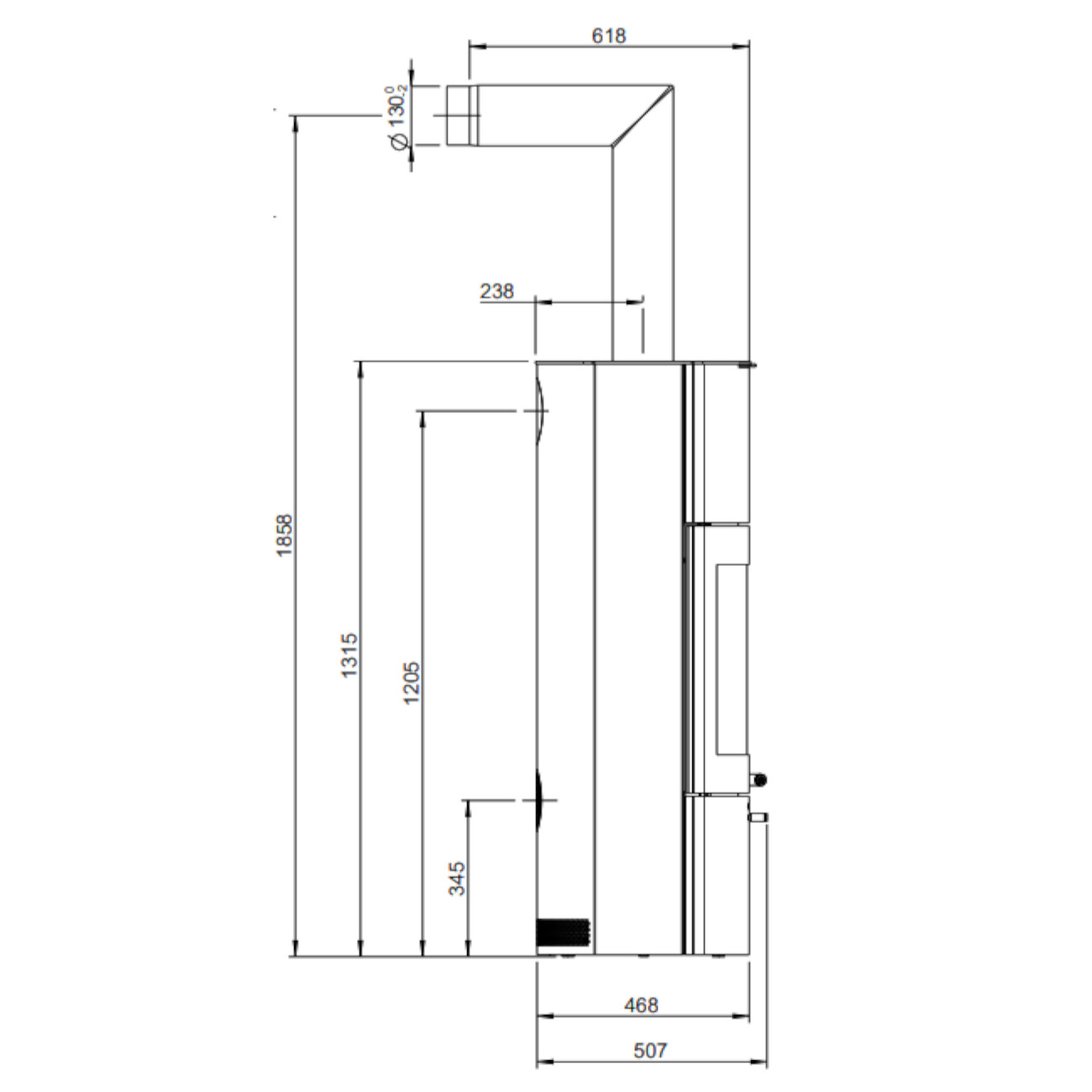 Tower Xtra 2.0 Speicher Kaminofen 4kW RLU Tower Xtra 2.0 Speicher Kaminofen 4kW RLU
