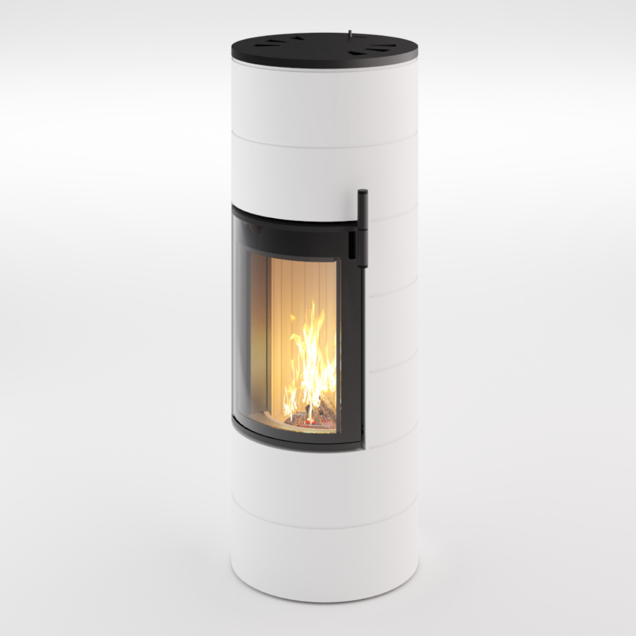 Titan Midi Weiß Kaminofen 6KW RLU Titan Midi Weiß Kaminofen 6KW RLU