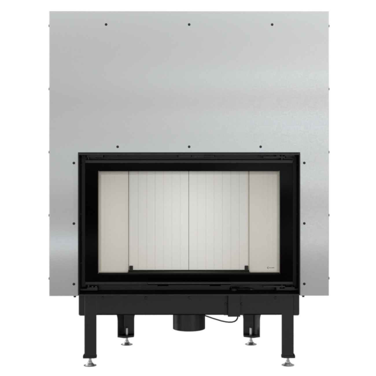 kratki_nadia_12_hebetuer_front Nadia 12 Warmluft Kamineinsatz 12kW mit Hebetür