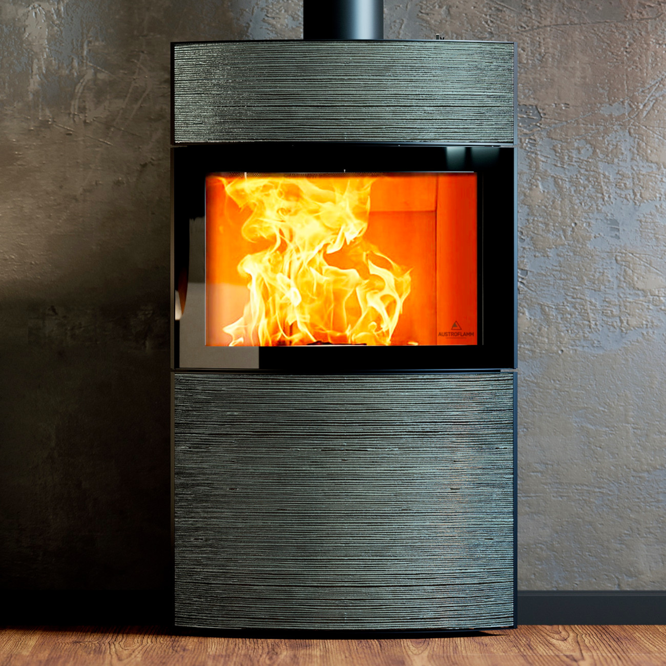 Fynn Xtra 2.0 Rille Turmalin Keramik Speicherofen 6kW RLU