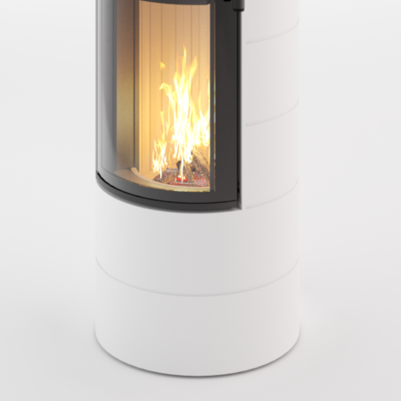 Titan Midi Weiß Kaminofen 6KW RLU Titan Midi Weiß Kaminofen 6KW RLU