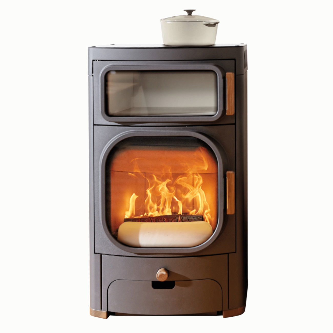 Heidi Back 2.0 Gussgrau Back-Kaminofen 7,5kW RLU Heidi Back 2.0 Gussgrau Back-Kaminofen 7,5kW RLU