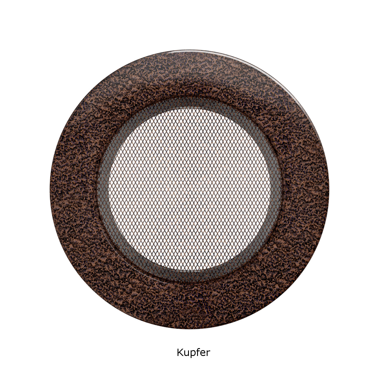 rundes-gitter-kratki-kupfer1 Lüftungsgitter Rund 100 mm Durchmesser in 7 Farben