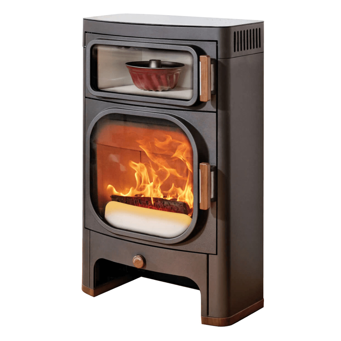 Heidi Back 2.0 Gussgrau Back-Kaminofen 7,5kW RLU Heidi Back 2.0 Gussgrau Back-Kaminofen 7,5kW RLU