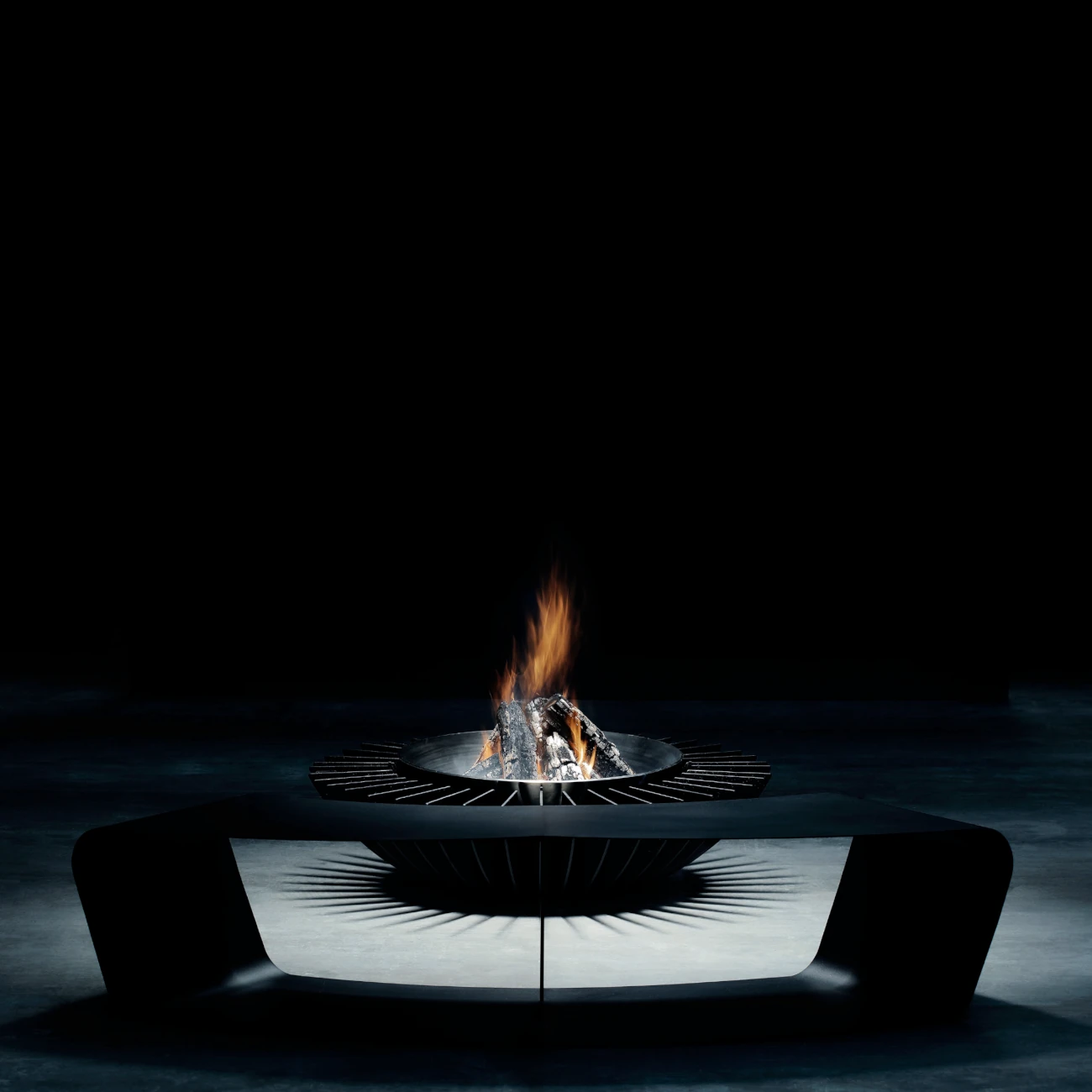 Cosmo 13 Designer Feuerschale Gartenkamin Schwarz Cosmo 13 Designer Feuerschale Gartenkamin Schwarz