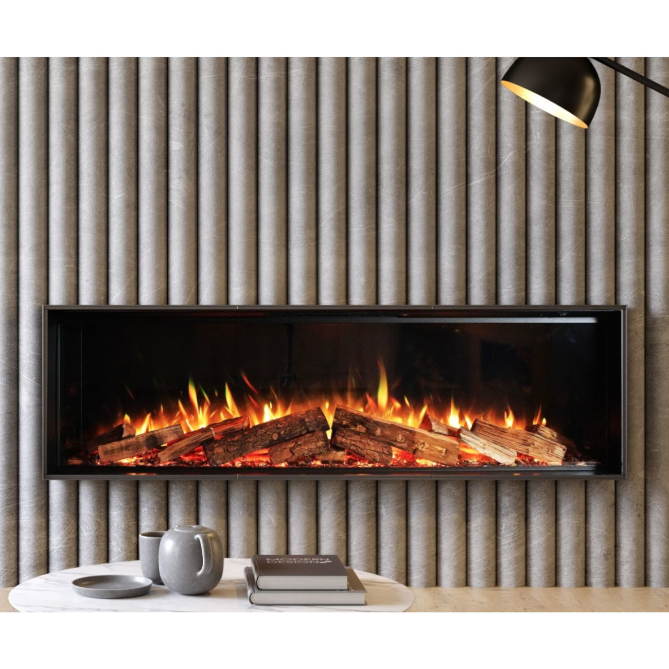 Elite 150E Supreme Elektrokamin 4in1 Einbaukassette mit Heizleistung