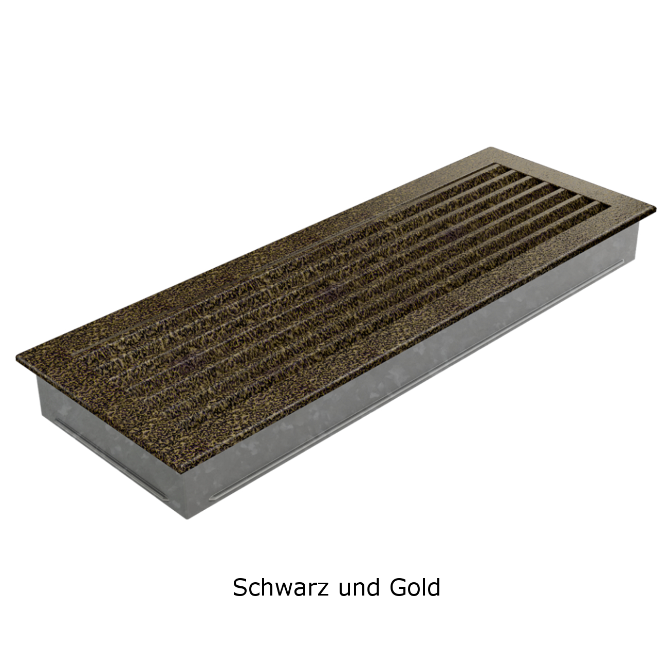 Lüftungsgitter FRESH Schwarz Gold in verschiedenen Größen Lüftungsgitter FRESH Schwarz Gold in verschiedenen Größen
