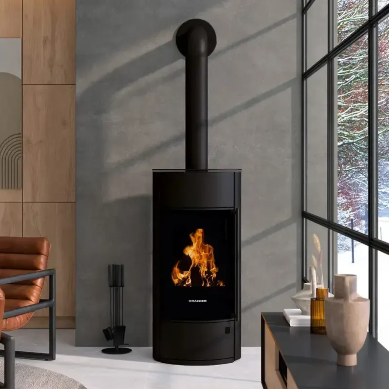 Polar Neo pureBLACK W+ Speicherofen 6,5 kW Polar Neo pureBLACK W+ Speicherofen 6,5 kW