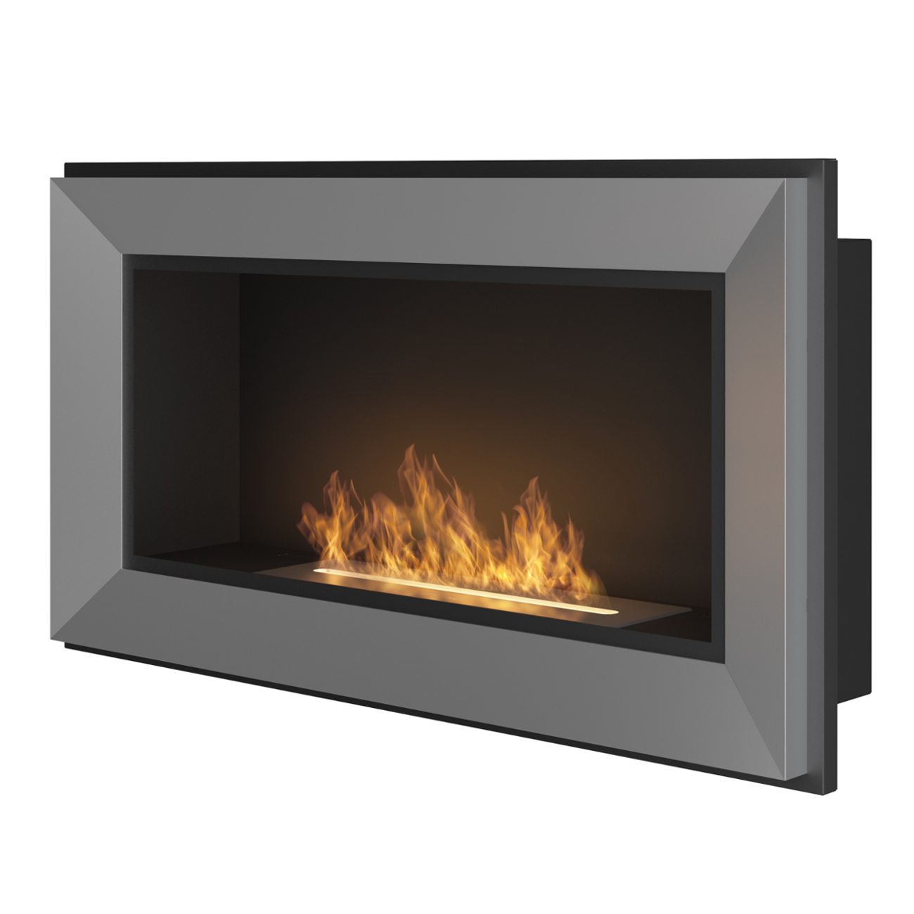 ethanolkamin-frame900-inox-web1 FRAME 900 Edelstahl Ethanolkamin Einbaukassette