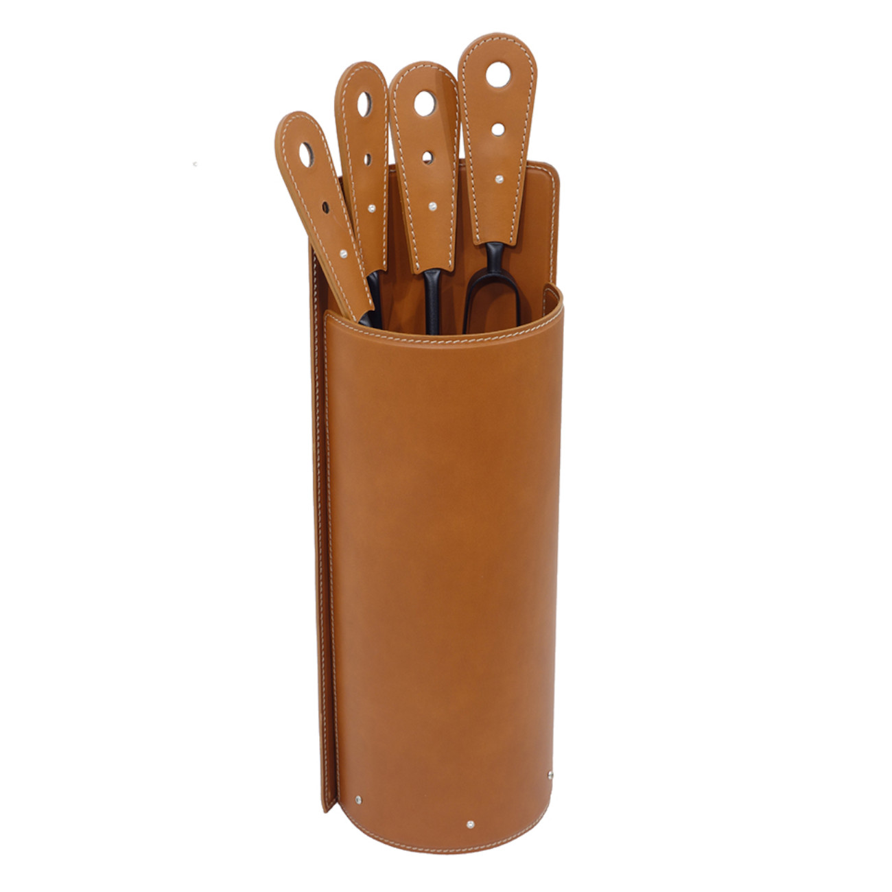 alery-kaminbesteck-braun-web1 Alery Designer Kaminbesteckset Braun