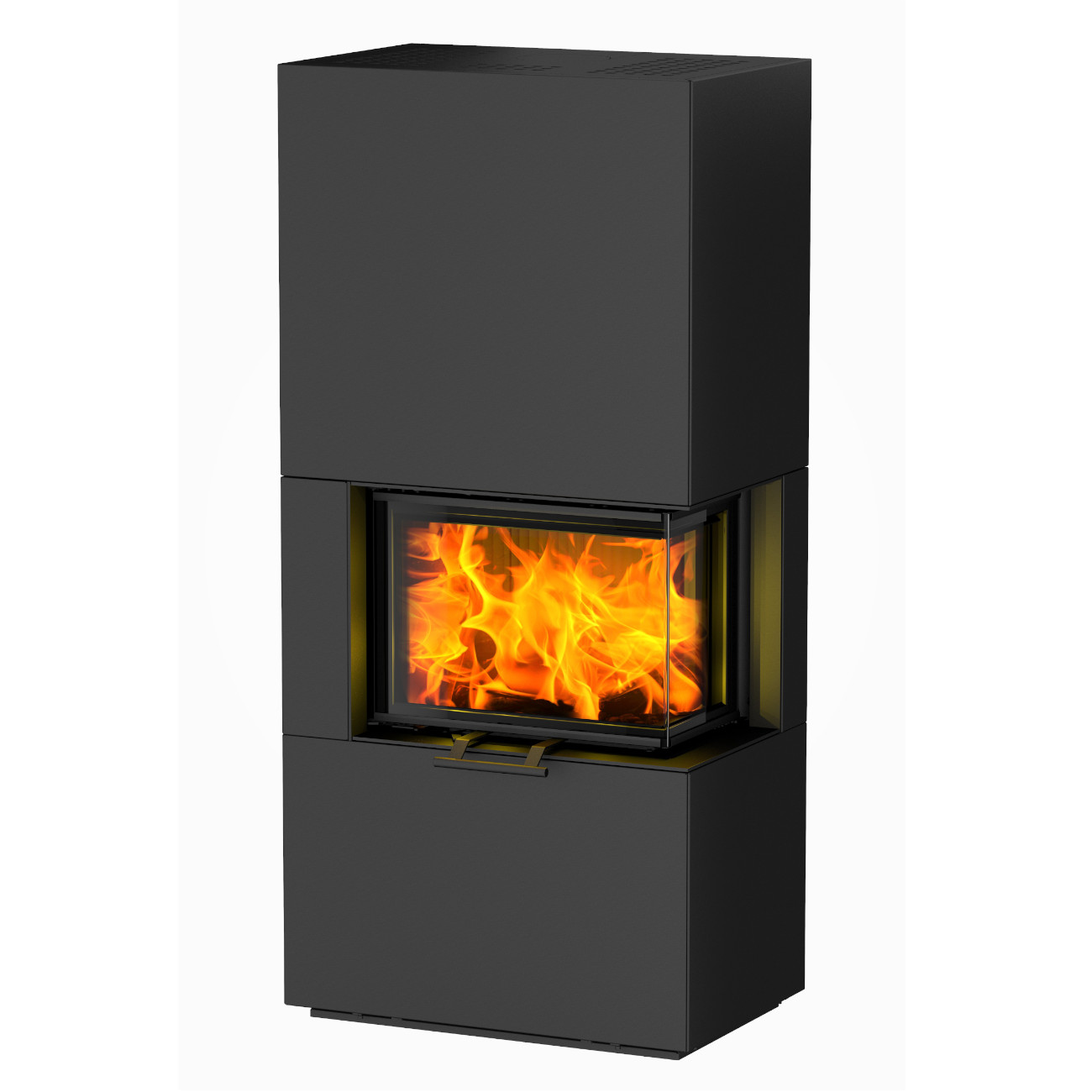 olsberg_osorno_L_kamin_schwarz_rechts_web2 Osorno L Kaminofen Rechtsverglast 7,8 kW