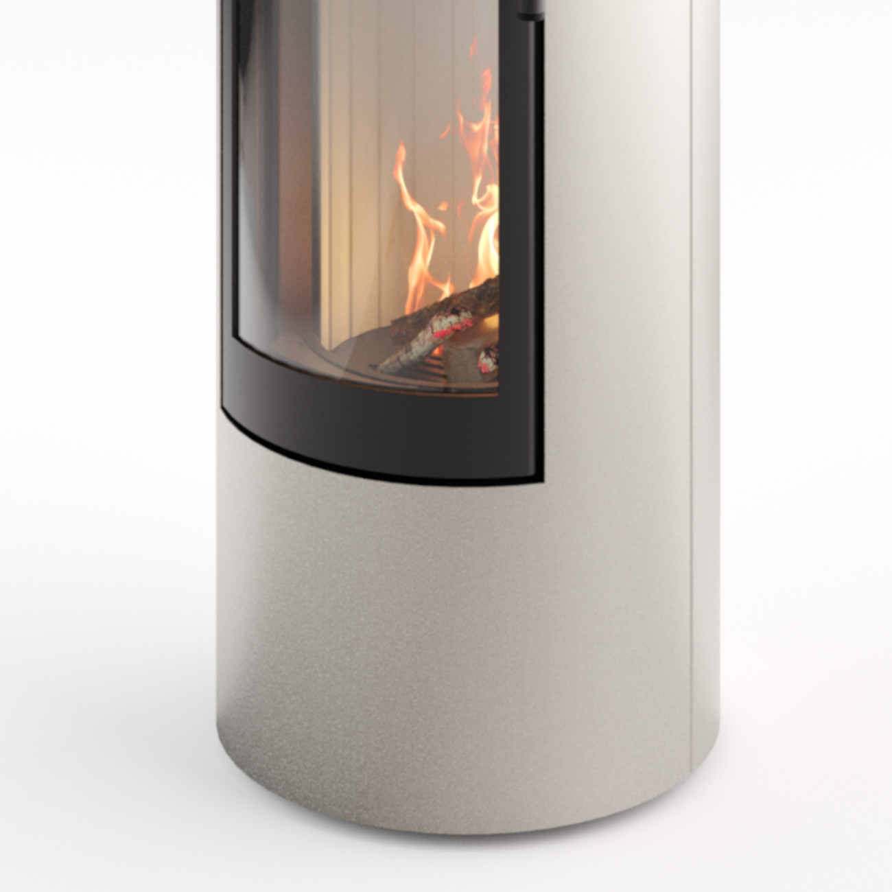 Rondotherm XL Champagner Speicherkaminofen 7KW Rondotherm XL Champagner Speicherkaminofen 7KW
