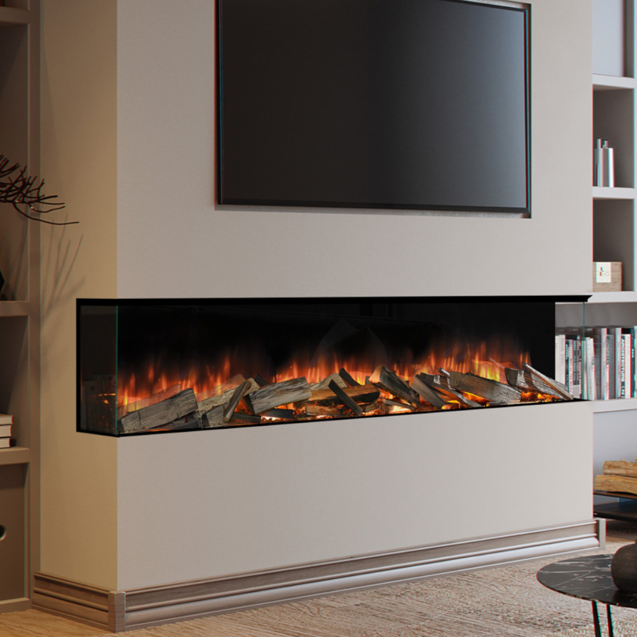 Elite 240E Supreme Elektrokamin 4in1 Einbaukassette mit Heizleistung Elite 240E Supreme Elektrokamin 4in1 Einbaukassette mit Heizleistung