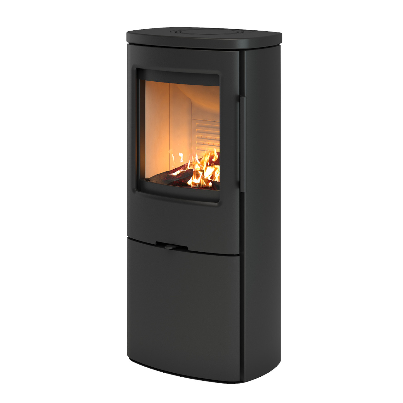 TT44H Kaminofen 5kW Schwarz - Magnettür TT44H Kaminofen 5kW Schwarz - Magnettür