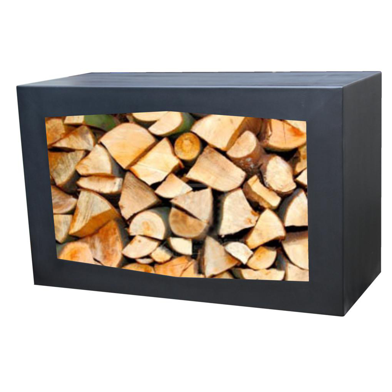 woodbox-schwarz-web Woodbox - Holz-regal / Holzkiste / Holzkorb Schwarz