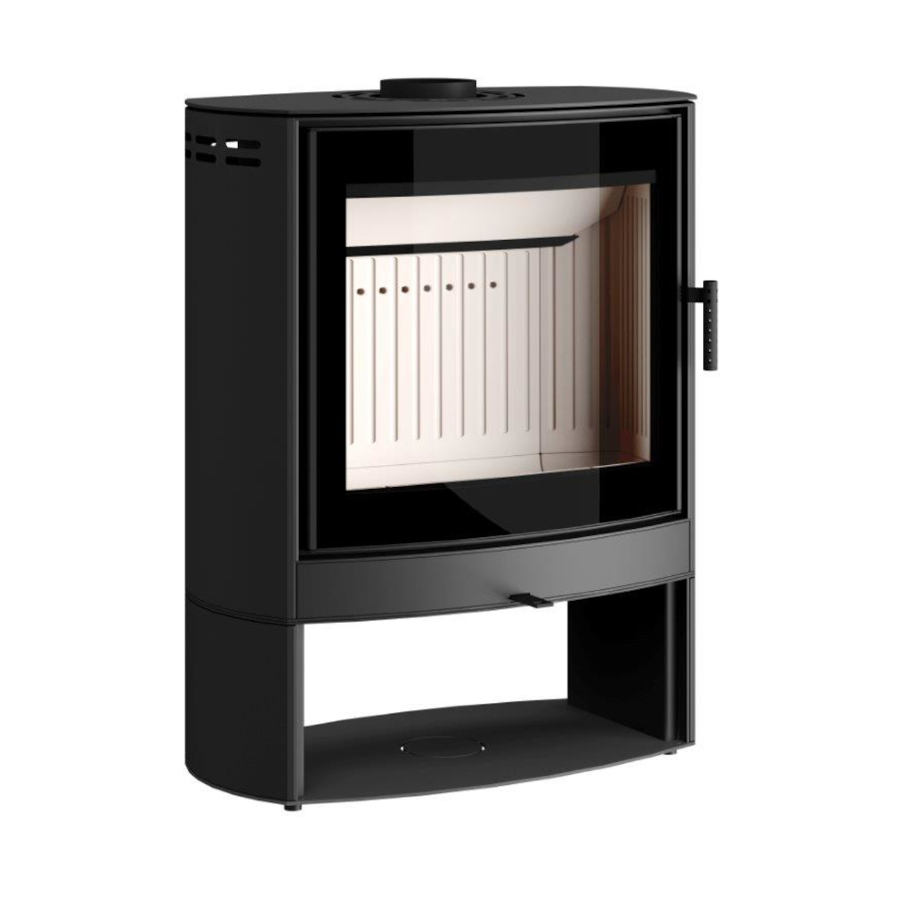 elipse-f2-kaminofen-schwarz-web1 Elipse F2 Kaminofen 9kW Schwarz