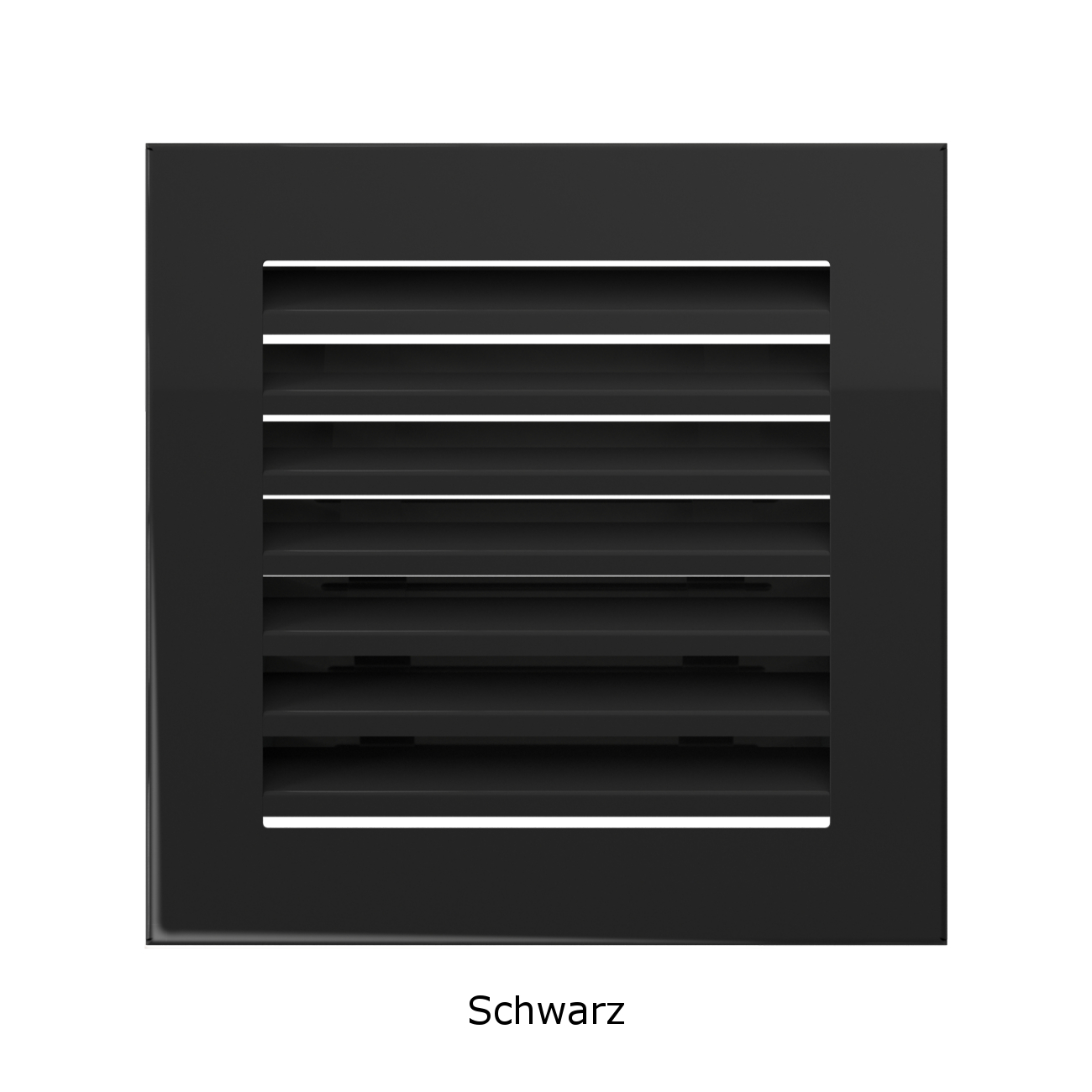Lüftungsgitter FRESH Schwarz in verschiedenen Größen Lüftungsgitter FRESH Schwarz in verschiedenen Größen