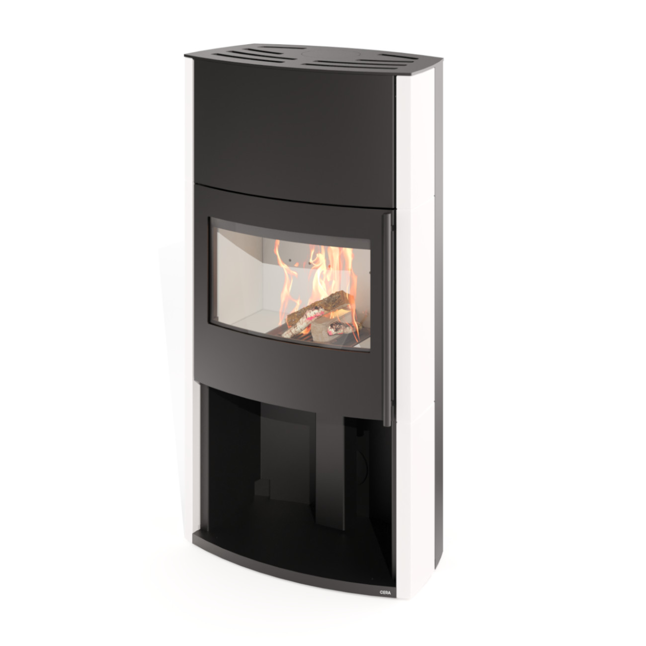 Genius Thermotte Creme Kaminofen 7kW optionale Speicherung