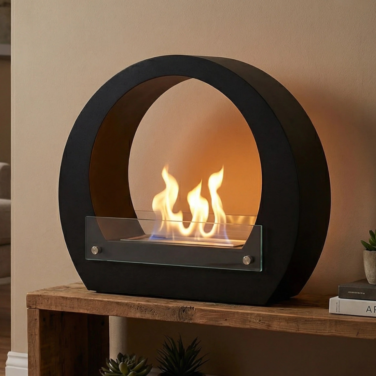 Dallas Tischkamin Ethanolkamin Schwarz Dallas Tischkamin Ethanolkamin Schwarz