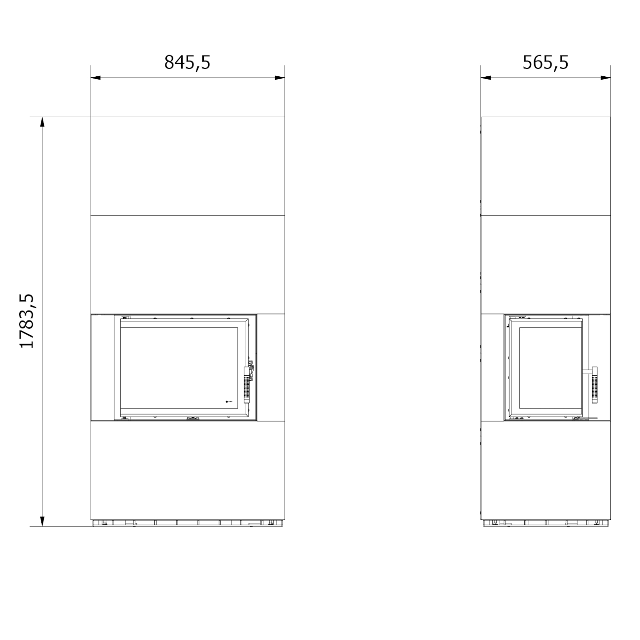 floki-zimbabwe-nero-stein-kaminbausatz-linksverglast-masse