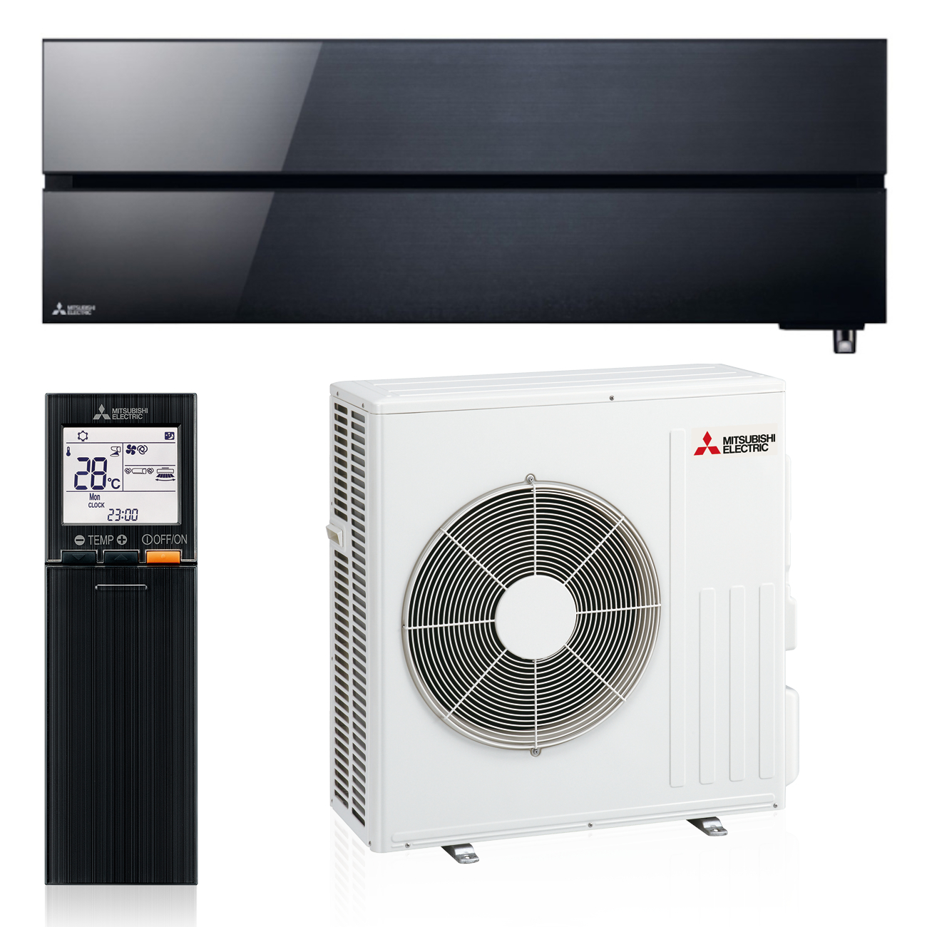 Diamond Black Onyx 6 kW Klimaanlage Mitsubishi Electric